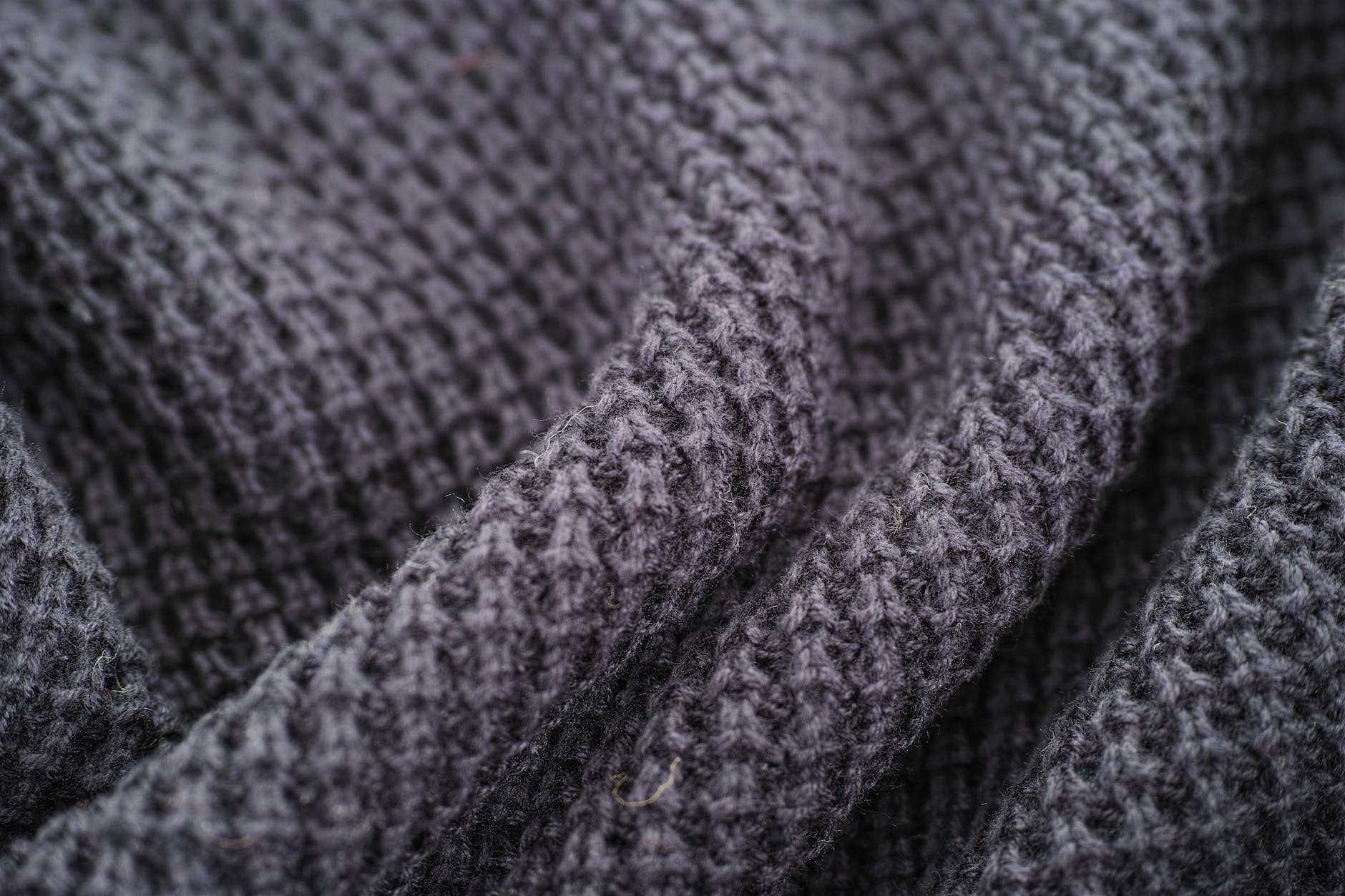 close up photography of gray textile